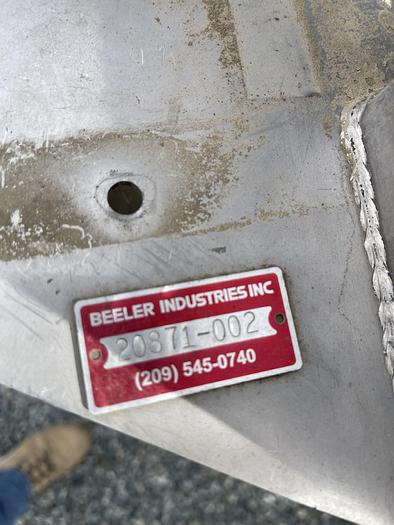 Used Beeler Stainless Steel Shaker Screens