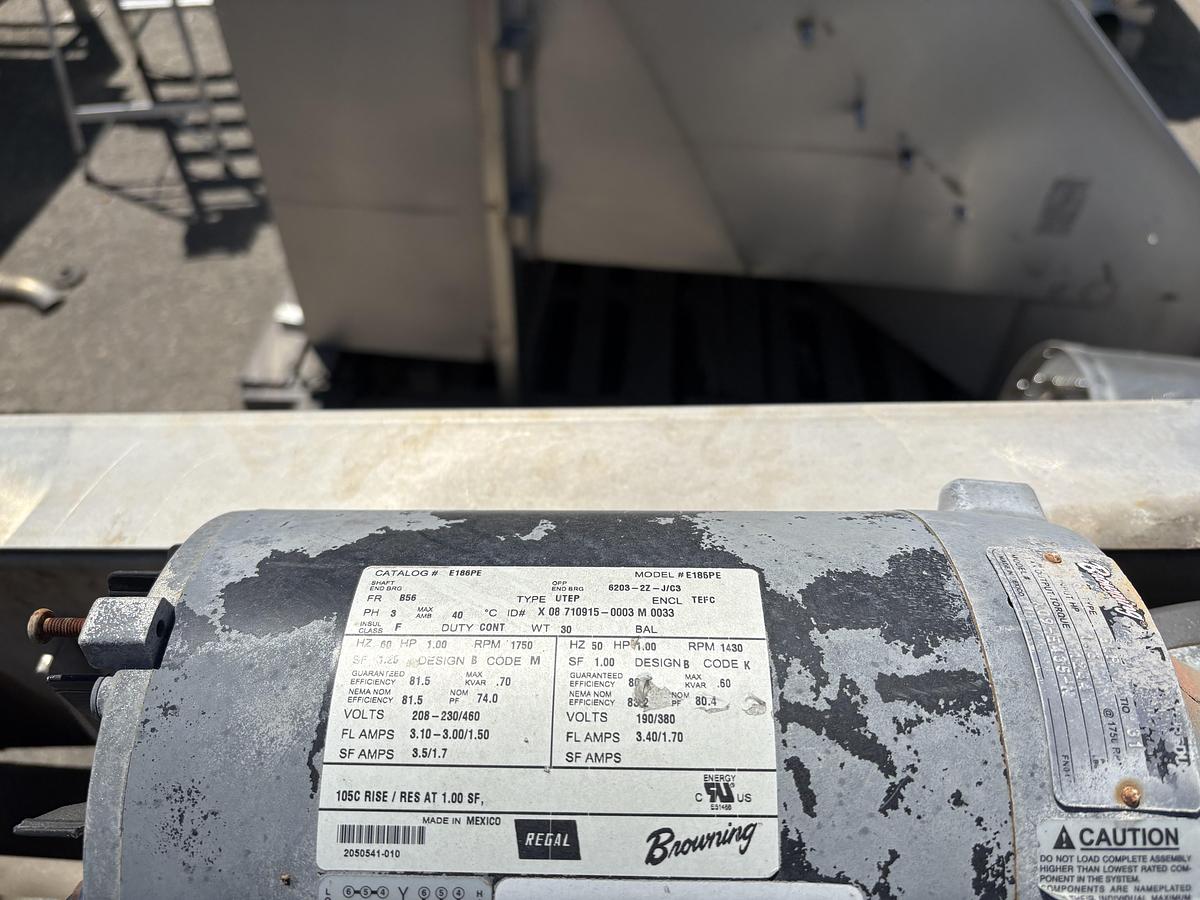 Used Rotary Reclaim Wastewater Reel & Tank