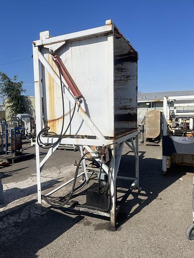 Used Hydraulic Single Bin Dumper
