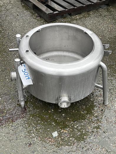 Used 25 Gallon Stainless Steel Balance Tank