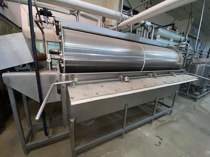 Used Stainless Steel Brine Filtration Unit Model RDS-36-120-008