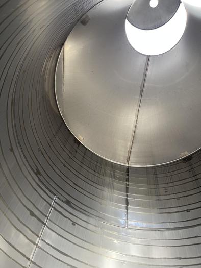Used 5,483 Gallon Stainless Steel Jacketed White Wine Tanks