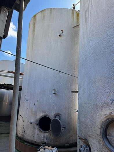 Used 8,500 gallon Stainless Steel Storage Tanks (two identical-mirrored)