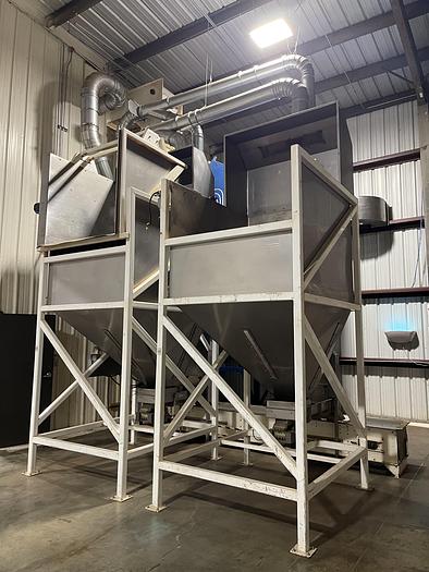 Used Almond Cleaning Line