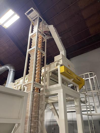 Used Almond Sorting and Packaging Line