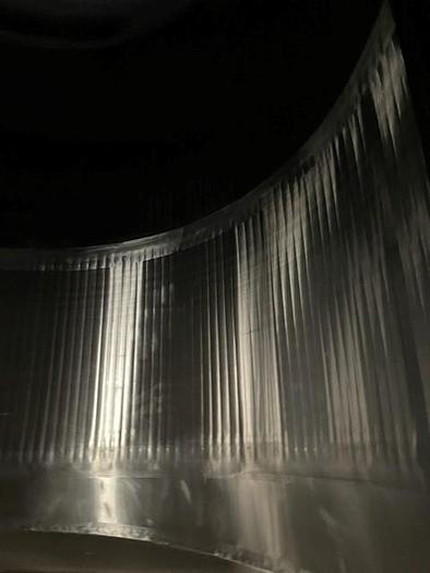 Used 16,000 Gallon Vertical Jacketed/Insulated Stainless Steel Tank