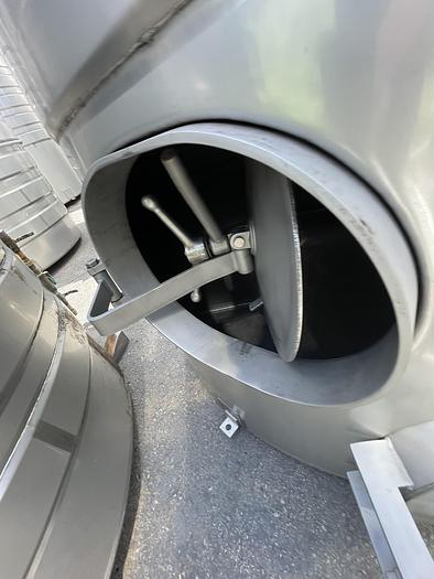 Used 1,661 Gallon Stainless Steel Jacketed White Wine Tanks