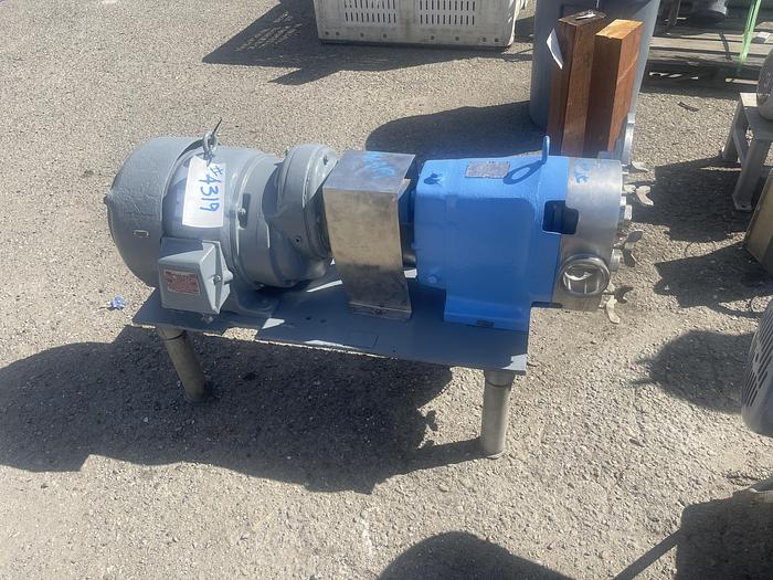 Used Waukesha Model 130 Positive Displacement Pump 130