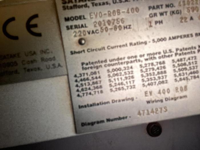 Used Satake Evo ROB 400 Optical Sorter