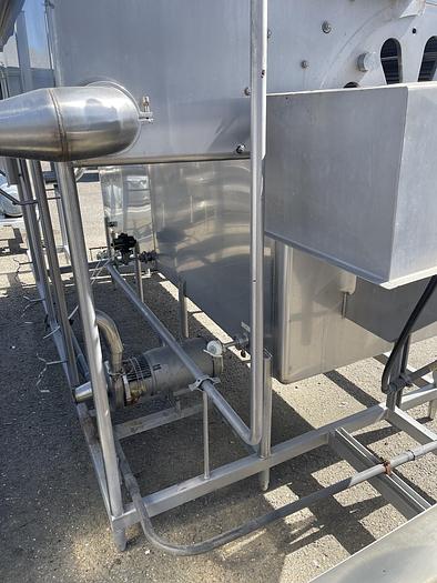 Used Stainless Steel Brine Filtration Unit Model RDS-36-120-008