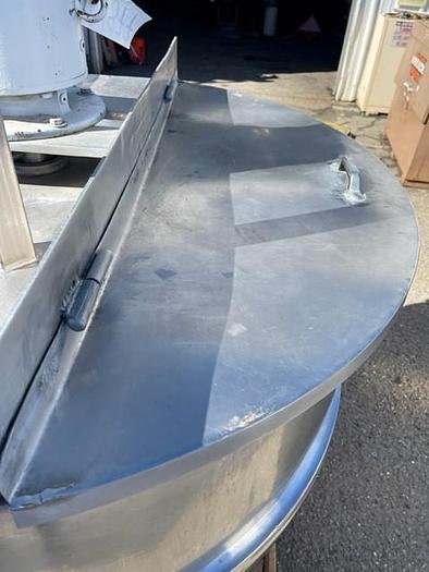 Used Groen 300 Gallon Type 316 Stainless Steel Jacketed Steam Mix Kettle with Scrape Surface Agitation