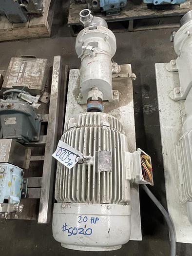 Used 20 HP Waukesha Inline High Shear Pump