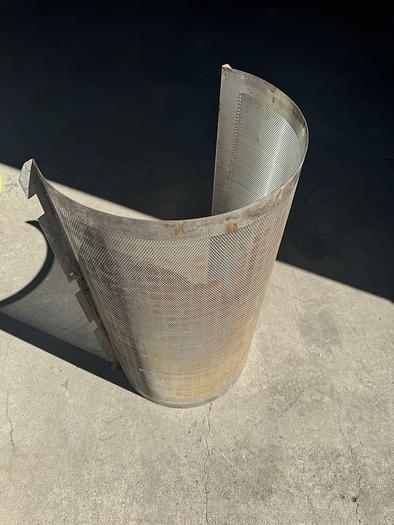 Used FMC 100 Pulper -Finisher Screen