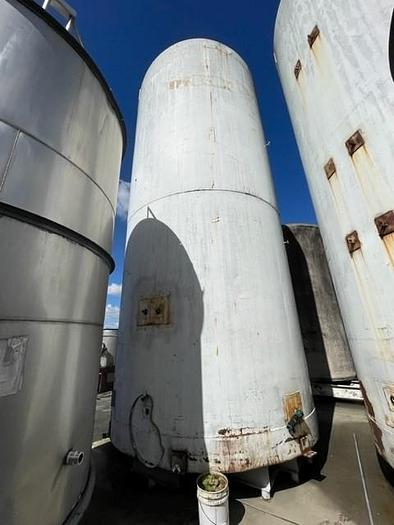Used 16,000 Gallon Vertical Jacketed/Insulated Stainless Steel Tank