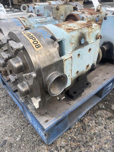 Used Waukesha Model 130 Positive Displacement Pump Head