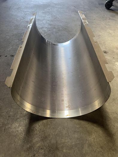 Used FMC 100 Pulper -Finisher Screen  Size .060