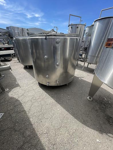Used CE Howard 350 Gallon Vertical Jacketed Mix Tank