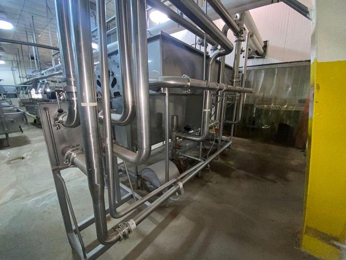 Used Stainless Steel Brine Filtration Unit Model RDS-36-120-008