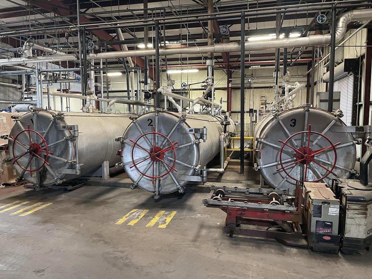 Used Reid Boiler Works Double Door Retort