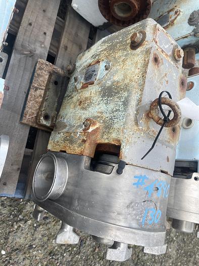 Used Waukesha Model 130 Positive Displacement Pump Head
