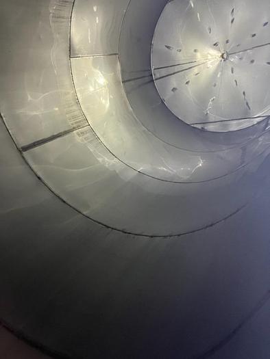 Used 9,700 gallon Stainless Steel storage Tanks (Two identical)
