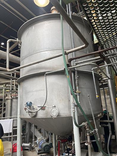 Used Aseptic Flash Cooler / Dual Control Steam Injection Heater