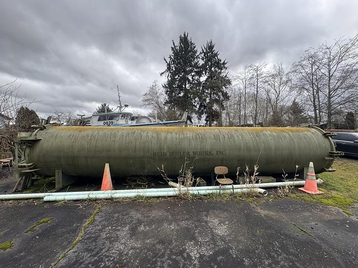 Used Reid Boiler Works Retort Double Door Retort