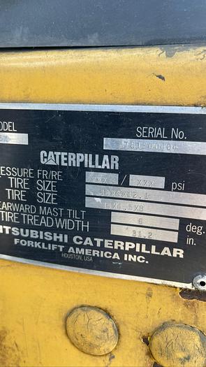 Used Caterpillar Fork Lift 