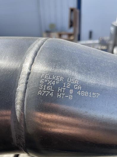 Used Stainless Steel Brine Filtration Unit Model RDS-36-120-008