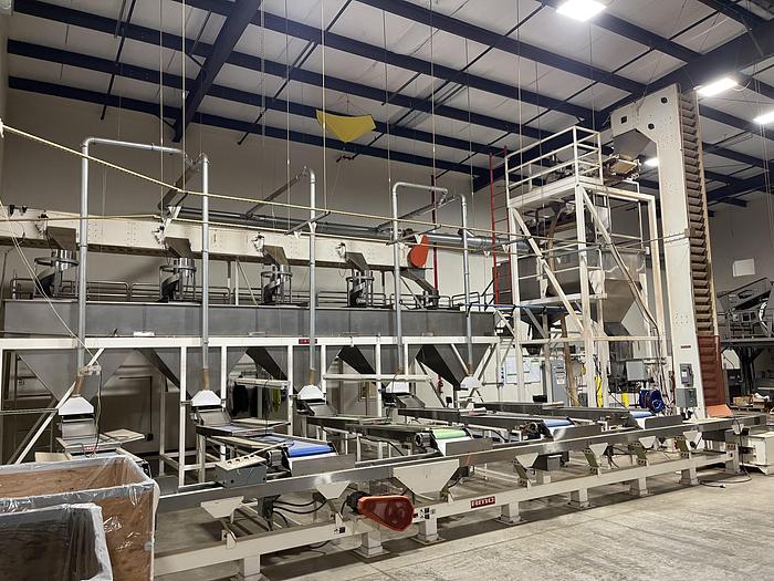 Used Hand Pack Sorting Line For Boxes/Totes