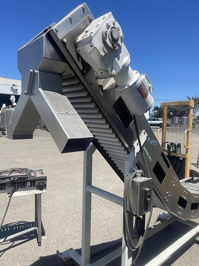 Used FEC Stainless Steel Incline Conveyor