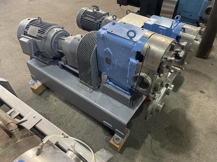Used Waukesha Model 220 Positive Displacement Pump