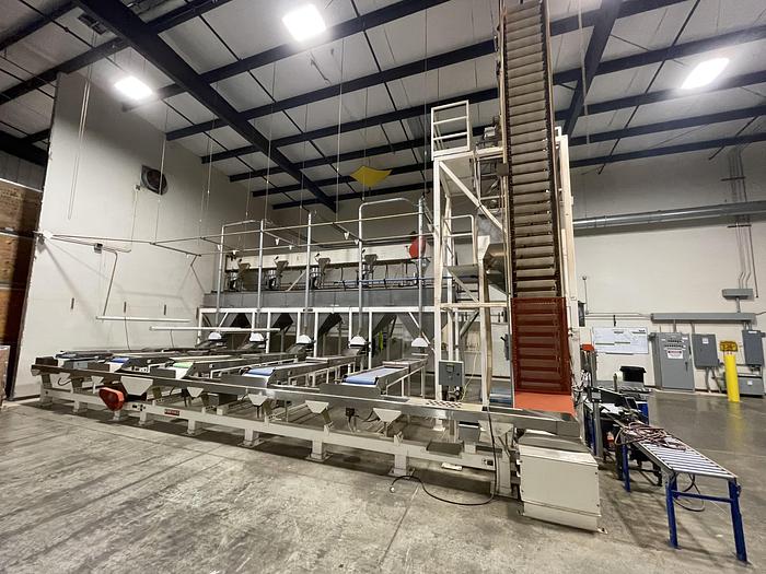 Used Hand Pack Sorting Line For Boxes/Totes