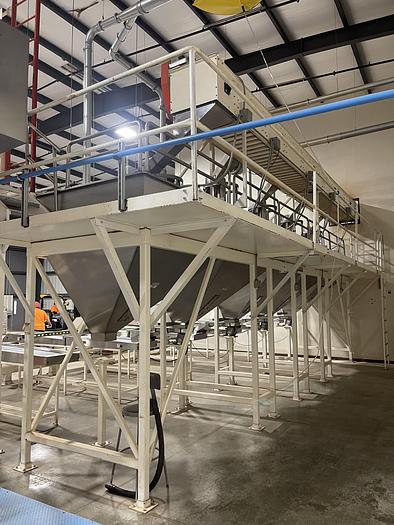 Used Hand Pack Sorting Line For Boxes/Totes