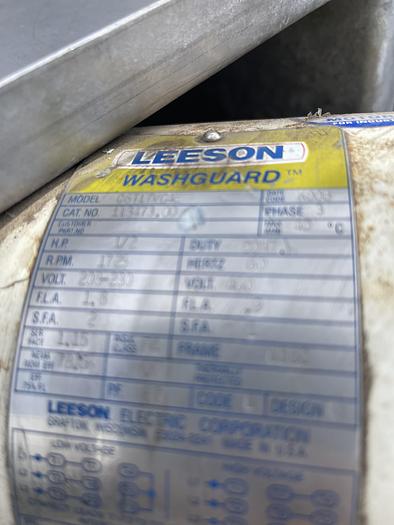 Used Stainless Steel Brine Filtration Unit Model RDS-36-120-008