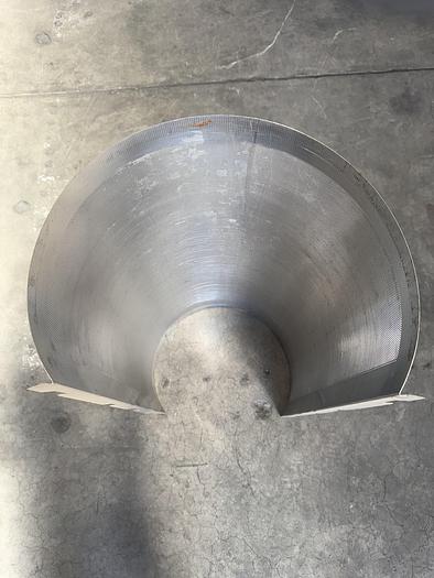 Used FMC 100 Pulper -Finisher Screen  Size .060