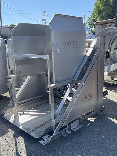 Used AMFEC Stainless Steel Combo Dumper Dual Hydraulic