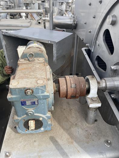 Used Stainless Steel Brine Filtration Unit Model RDS-36-120-008