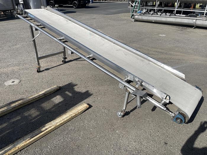 Used 24" Wide x 13'Long Discharge Conveyor
