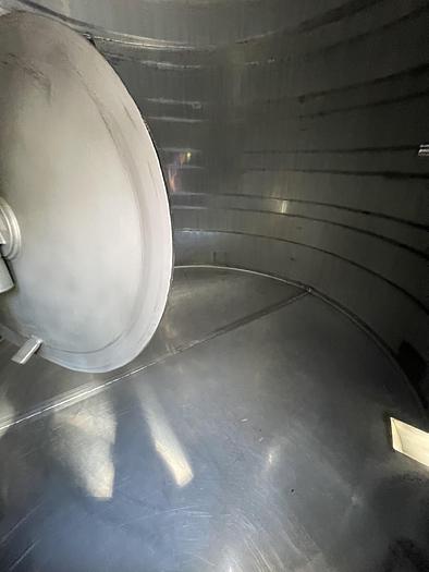Used 1,661 Gallon Stainless Steel Jacketed White Wine Tanks