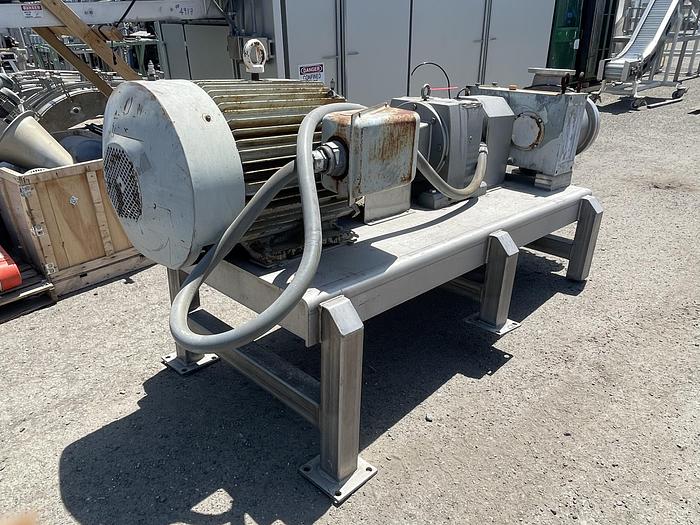 Used Fristam Model FKL 600 6" x 6"  Positive Displacement Pump