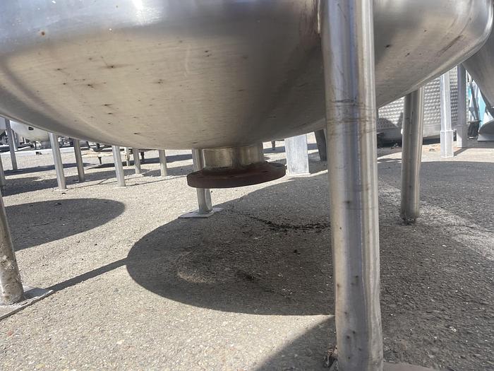 Used LEE 600 Gallon Stainless Steel Deaerator Tank