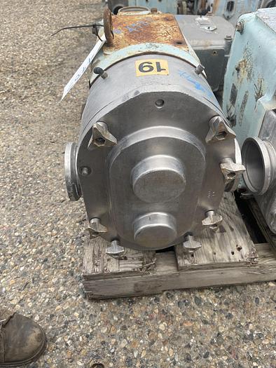Used Waukesha Model 220 Positive Displacement Pump Head