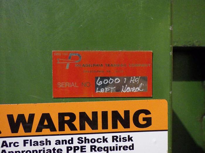 Used Philadelphia TramRail Vertical Baler