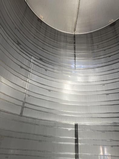 Used 5,483 Gallon Stainless Steel Jacketed White Wine Tanks