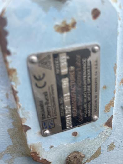 Used Waukesha Model 130 Positive Displacement Pump Head