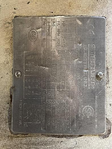 Used Alfa- Laval Model LKHZO 2.5" x 2" Centrifugal Pump