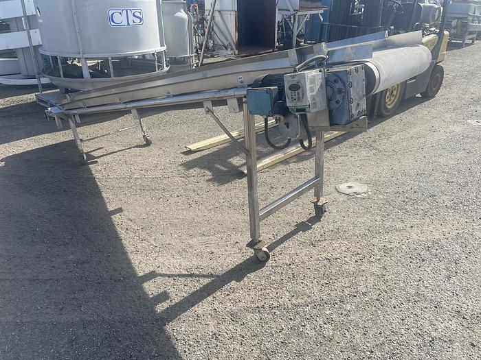 Used 24" Wide x 13'Long Discharge Conveyor