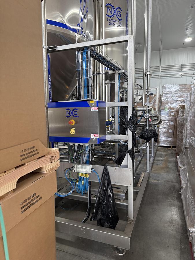 Used Navatta Complete Hot Fill Cup line