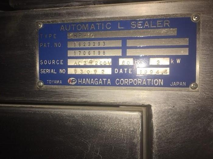 Used Arpac/ Hanagata Automatic L Bar Sealer Model SHP10